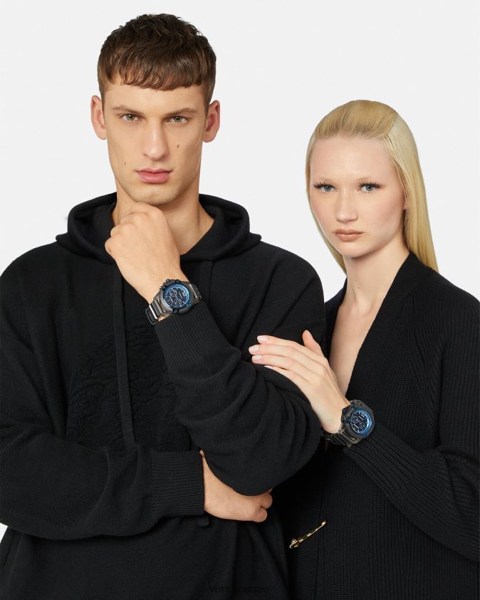 نحيف أيقونة الساعة النشطة Versace رمادي 0FVD2J977 مُكَمِّلات