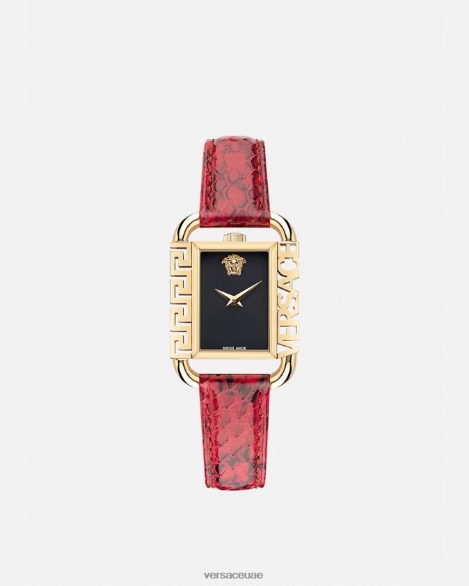 نحيف ساعة الذوق Versace أحمر 0FVD2J981 مُكَمِّلات
