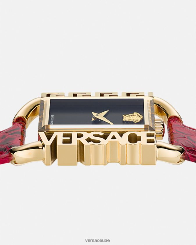 نحيف ساعة الذوق Versace أحمر 0FVD2J981 مُكَمِّلات