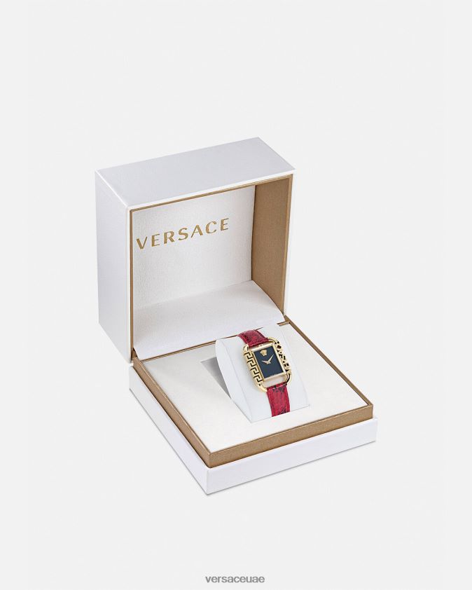 نحيف ساعة الذوق Versace أحمر 0FVD2J981 مُكَمِّلات