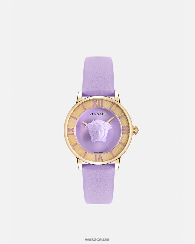 نحيف ساعة لا ميدوسا Versace أرجواني 0FVD2J985 مُكَمِّلات
