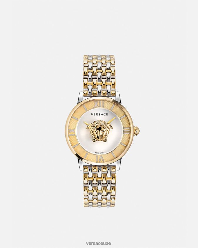 نحيف ساعة لا ميدوسا Versace ذهب فضه 0FVD2J990 مُكَمِّلات
