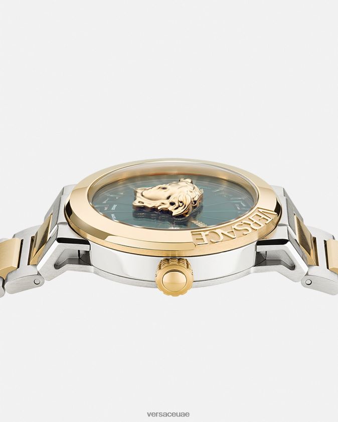 نحيف ساعة ميدوسا اللانهائية Versace ذهب فضه 0FVD2J996 مُكَمِّلات