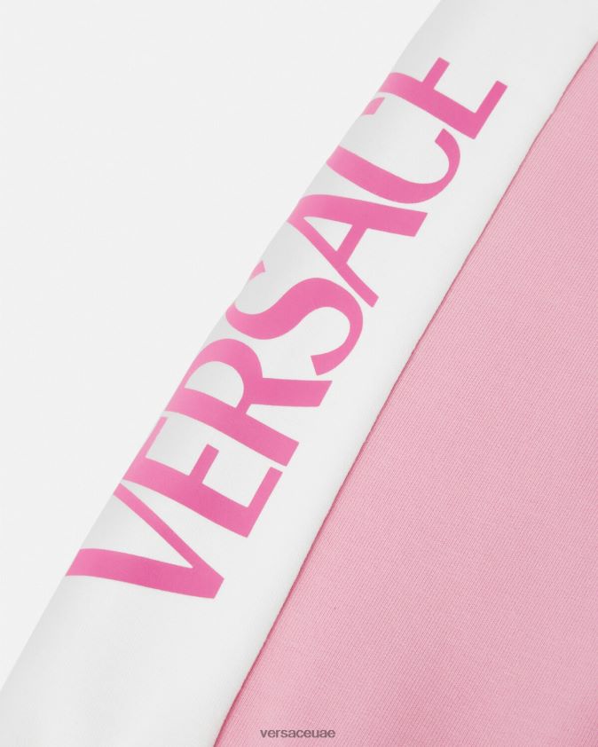 أطفال بنطال رياضي بشعار الماركة Versace 6p910 0FVD2J1857 ملابس