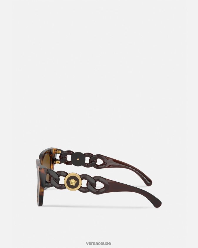 نحيف النظارات الشمسية سلسلة ميدوسا Versace com.onul 0FVD2J660 مُكَمِّلات