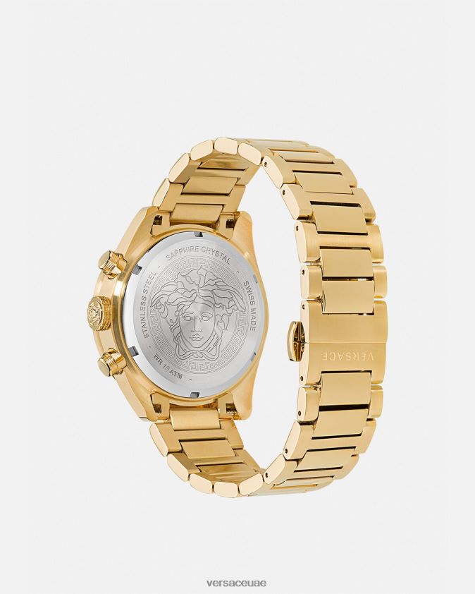 رجال ساعة كرونو قبة يونانية Versace pnul 0FVD2J1704 مُكَمِّلات