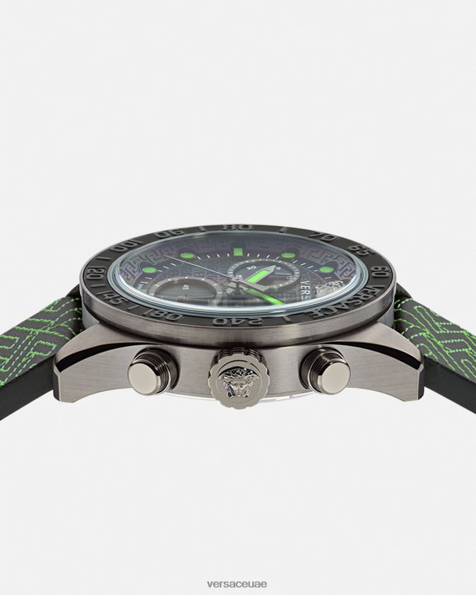 رجال ساعة كرونو قبة يونانية Versace pnul 0FVD2J1706 مُكَمِّلات
