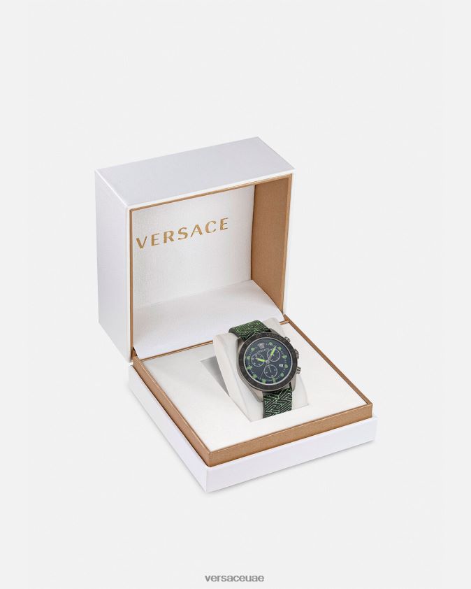 رجال ساعة كرونو قبة يونانية Versace pnul 0FVD2J1706 مُكَمِّلات