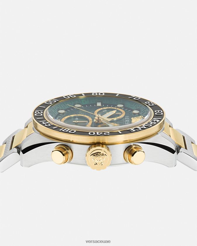 رجال ساعة كرونو قبة يونانية Versace pnul 0FVD2J1707 مُكَمِّلات