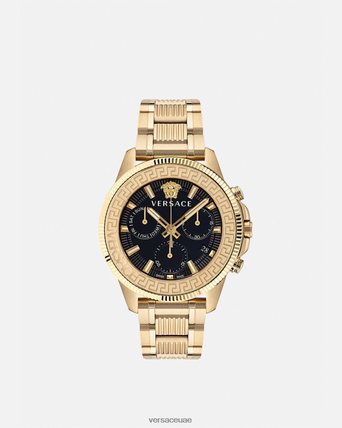 رجال ساعة كرونو أكشن يونانية Versace pnul 0FVD2J1709 مُكَمِّلات