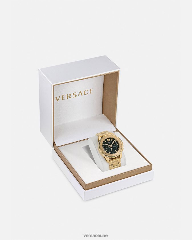رجال ساعة كرونو أكشن يونانية Versace pnul 0FVD2J1709 مُكَمِّلات