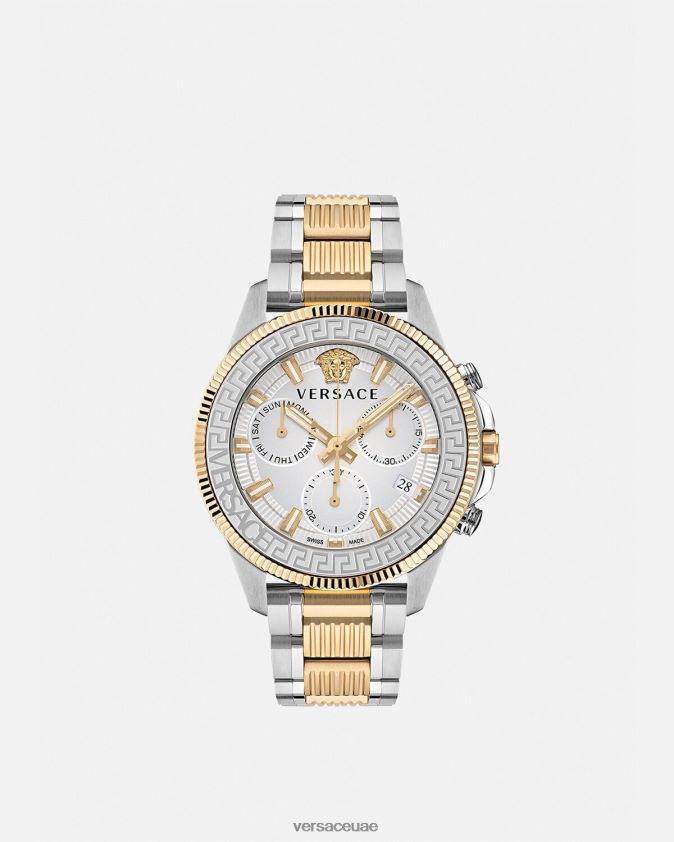 رجال ساعة كرونو أكشن يونانية Versace pnul 0FVD2J1710 مُكَمِّلات