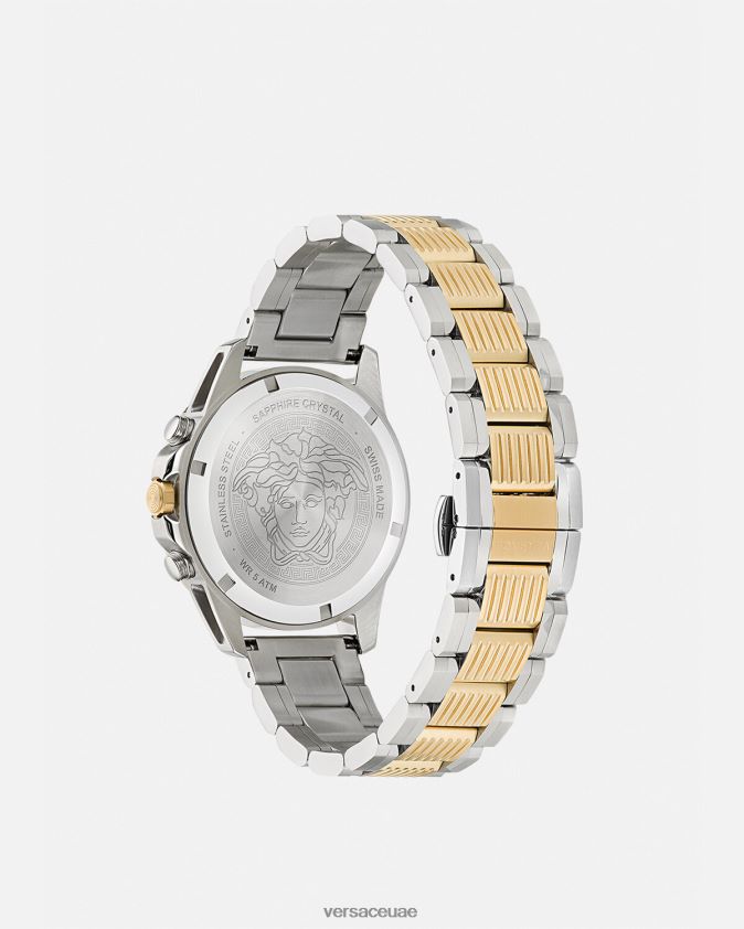 رجال ساعة كرونو أكشن يونانية Versace pnul 0FVD2J1710 مُكَمِّلات