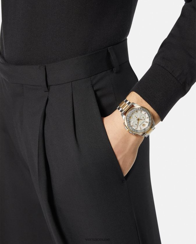 رجال ساعة كرونو أكشن يونانية Versace pnul 0FVD2J1710 مُكَمِّلات