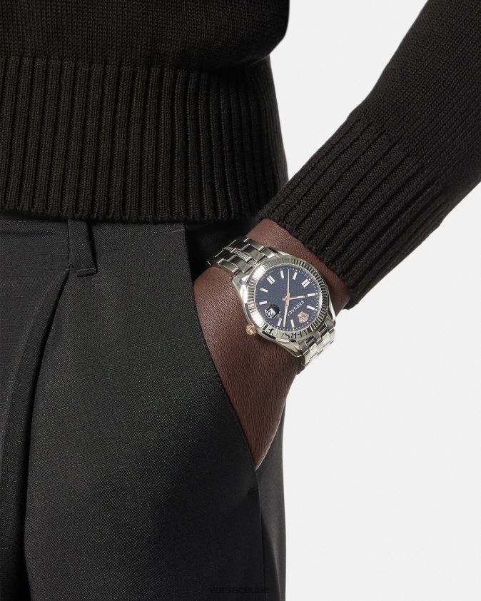 رجال ساعة توقيت اليونان Versace pnul 0FVD2J1713 مُكَمِّلات