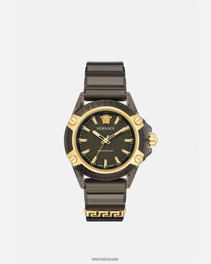 نحيف أيقونة ساعة انديجلو النشطة Versace pnul 0FVD2J940 مُكَمِّلات