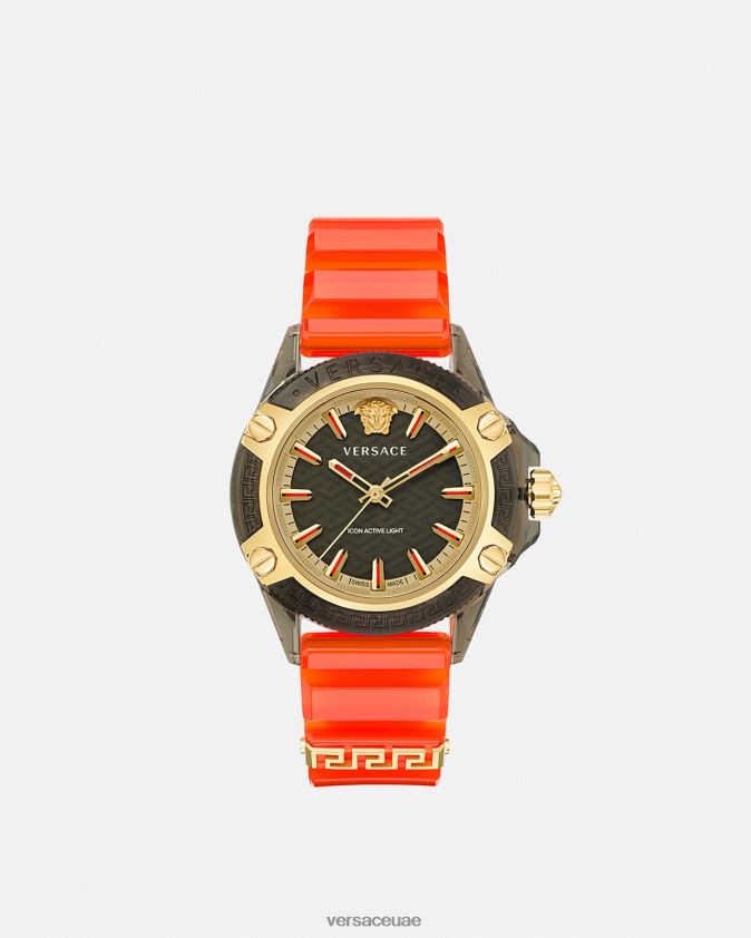 نحيف أيقونة ساعة انديجلو النشطة Versace pnul 0FVD2J941 مُكَمِّلات