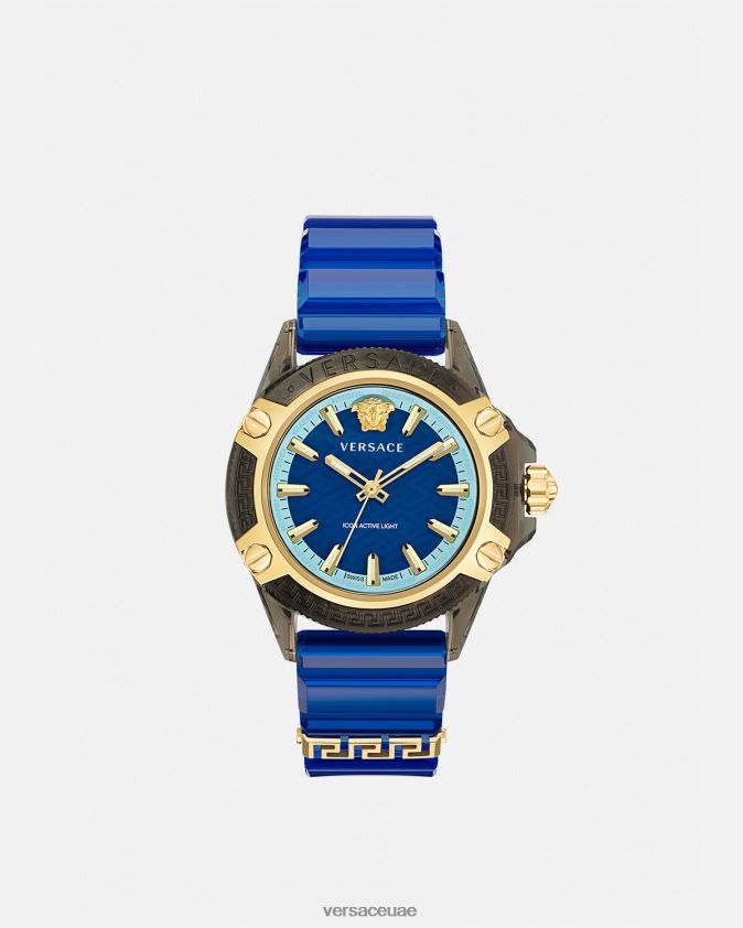 نحيف أيقونة ساعة انديجلو النشطة Versace pnul 0FVD2J942 مُكَمِّلات