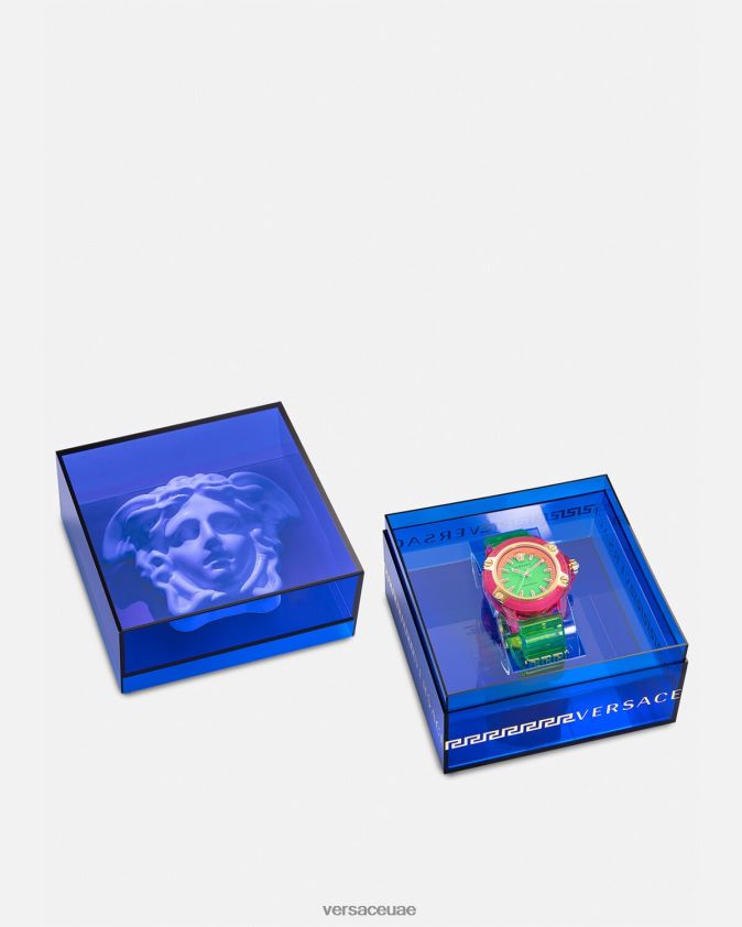 نحيف أيقونة ساعة انديجلو النشطة Versace pnul 0FVD2J943 مُكَمِّلات