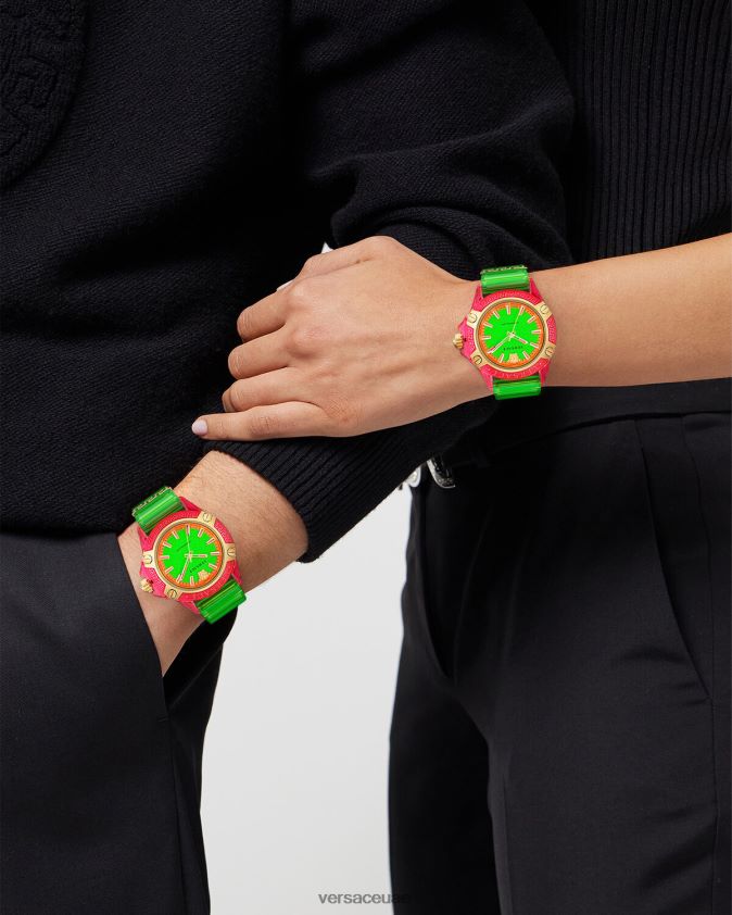 نحيف أيقونة ساعة انديجلو النشطة Versace pnul 0FVD2J943 مُكَمِّلات