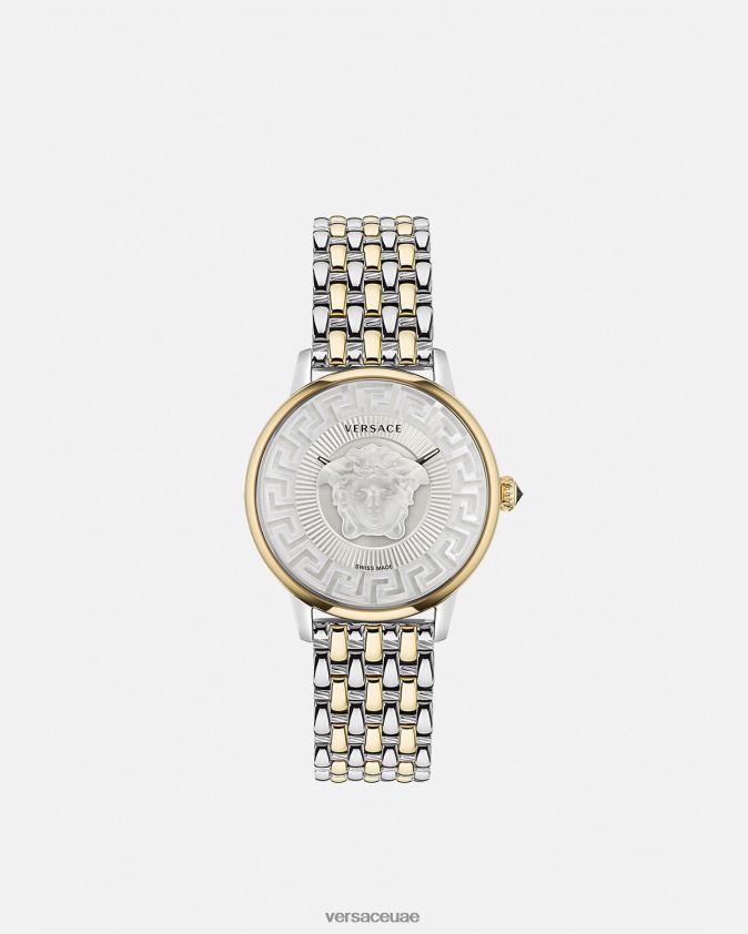 نحيف ساعة ميدوسا الكيمياء Versace pnul 0FVD2J945 مُكَمِّلات
