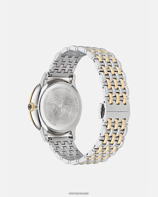 نحيف ساعة ميدوسا الكيمياء Versace pnul 0FVD2J945 مُكَمِّلات