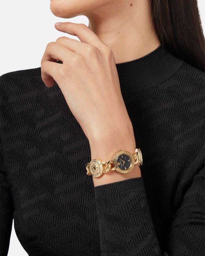 نحيف ساعة الماس أيقونة مسمار Versace pnul 0FVD2J953 مُكَمِّلات