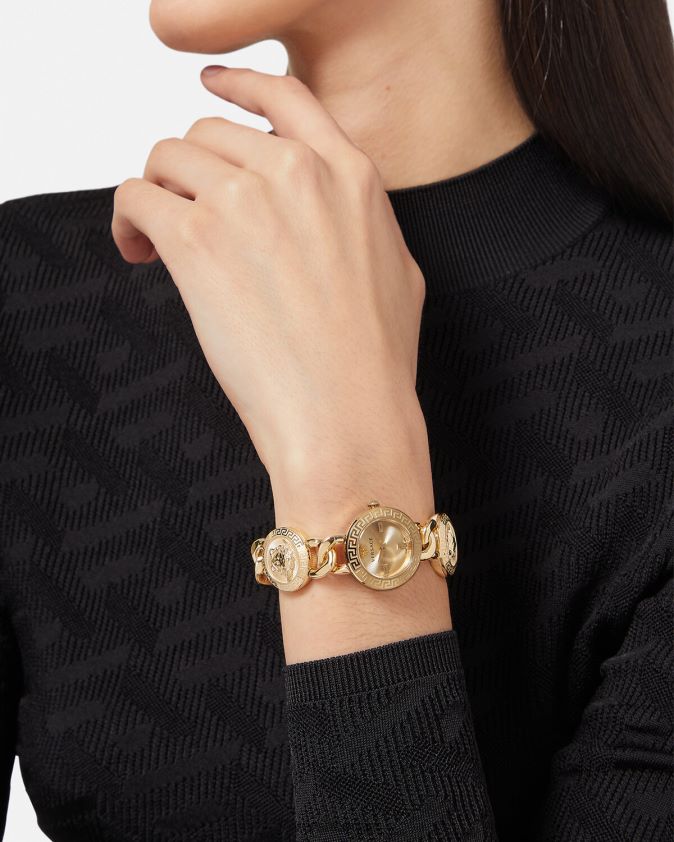 نحيف مشاهدة رمز مسمار Versace pnul 0FVD2J954 مُكَمِّلات