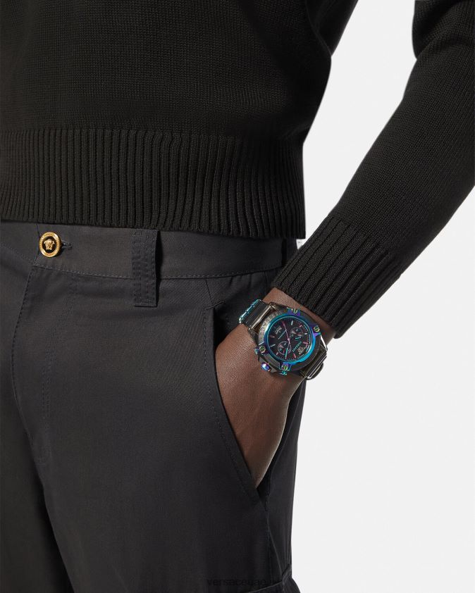 نحيف أيقونة الساعة النشطة Versace pnul 0FVD2J956 مُكَمِّلات
