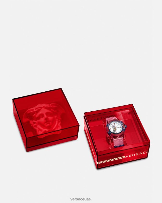 نحيف أيقونة ساعة أرنب نشطة للعام القمري الجديد Versace pnul 0FVD2J978 مُكَمِّلات