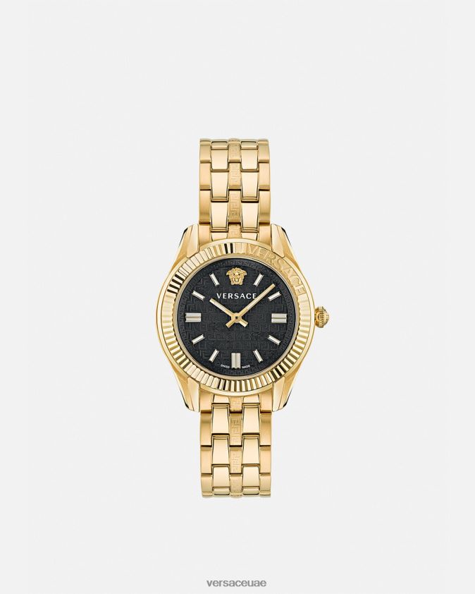 نحيف ساعة سيدة بالتوقيت اليوناني Versace pnul 0FVD2J987 مُكَمِّلات