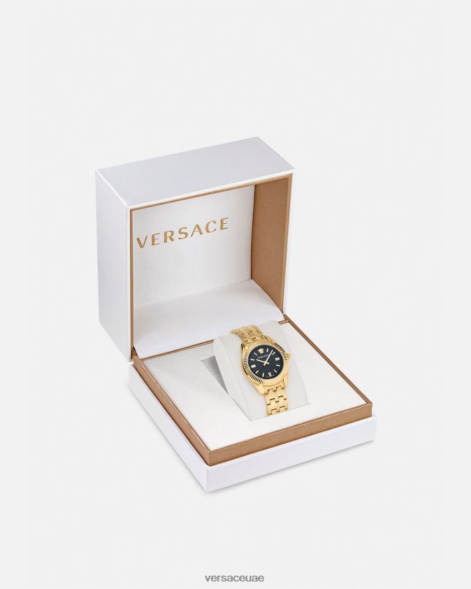 نحيف ساعة سيدة بالتوقيت اليوناني Versace pnul 0FVD2J987 مُكَمِّلات