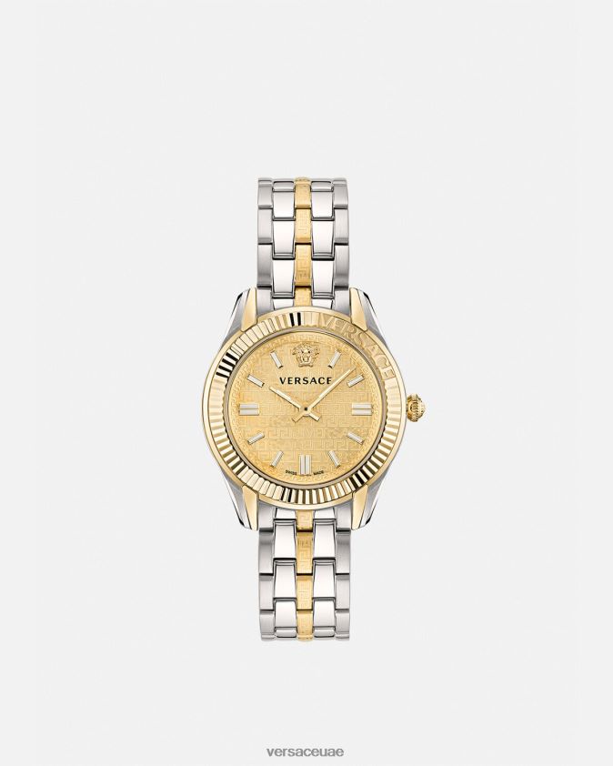 نحيف ساعة سيدة بالتوقيت اليوناني Versace pnul 0FVD2J988 مُكَمِّلات