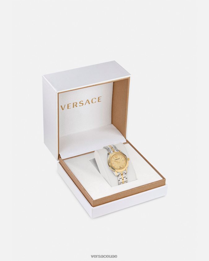 نحيف ساعة سيدة بالتوقيت اليوناني Versace pnul 0FVD2J988 مُكَمِّلات