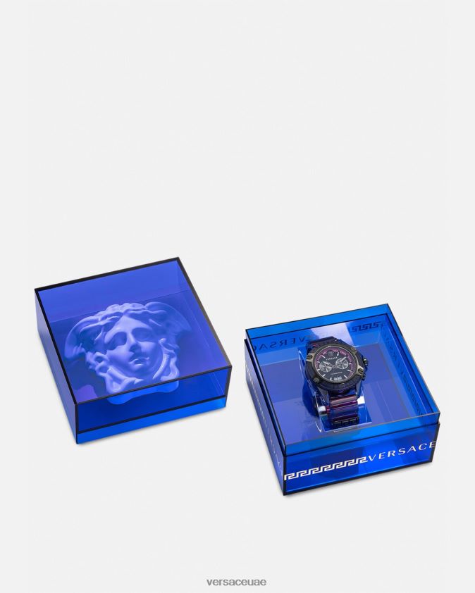 نحيف أيقونة الساعة النشطة Versace pnul 0FVD2J989 مُكَمِّلات
