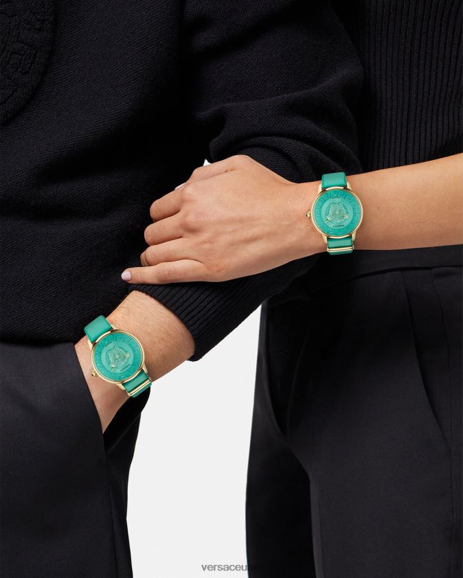 نحيف ساعة ميدوسا الكيمياء Versace pnul 0FVD2J993 مُكَمِّلات
