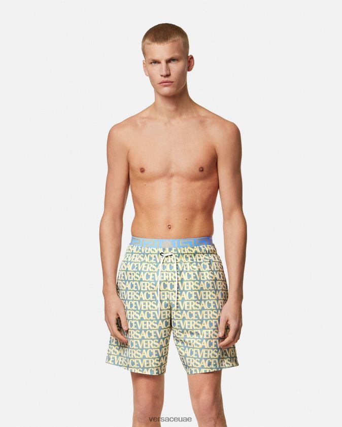 رجال كل انحاء boardshorts Versace مطبعة 0FVD2J1794 الملابس الداخلية وملابس البحر