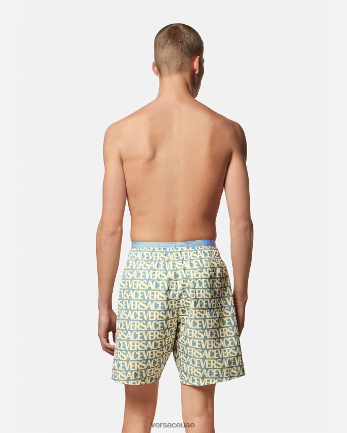 رجال كل انحاء boardshorts Versace مطبعة 0FVD2J1794 الملابس الداخلية وملابس البحر