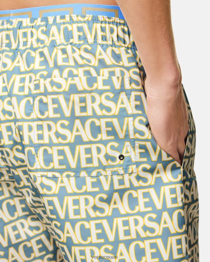رجال كل انحاء boardshorts Versace مطبعة 0FVD2J1794 الملابس الداخلية وملابس البحر