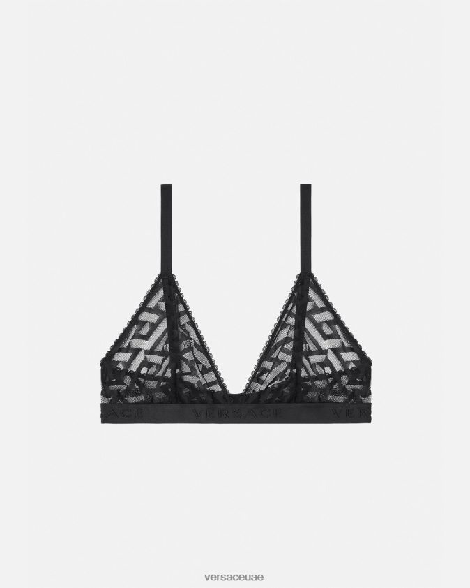 نحيف لا اليونان تول bralette Versace أسود 0FVD2J1073 الملابس الداخلية وملابس البحر