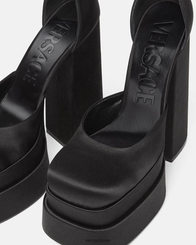 نحيف مضخات منصة ميدوسا aevitas Versace أسود 0FVD2J409 حذاء