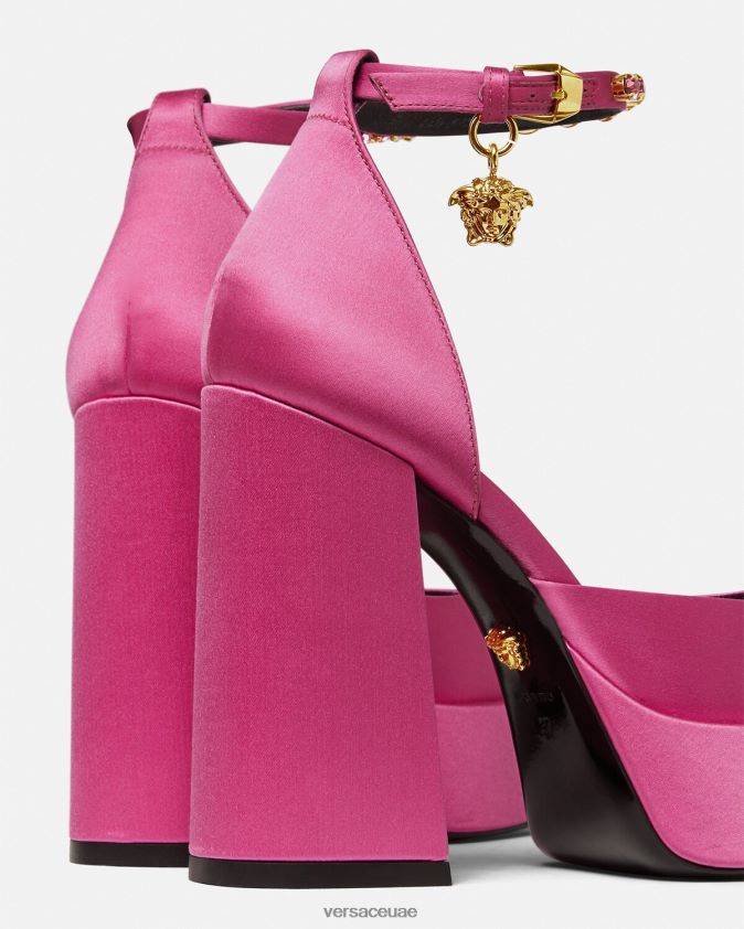 نحيف مضخات ميدوسا aevitas منصة واحدة Versace لون القرنفل 0FVD2J414 حذاء