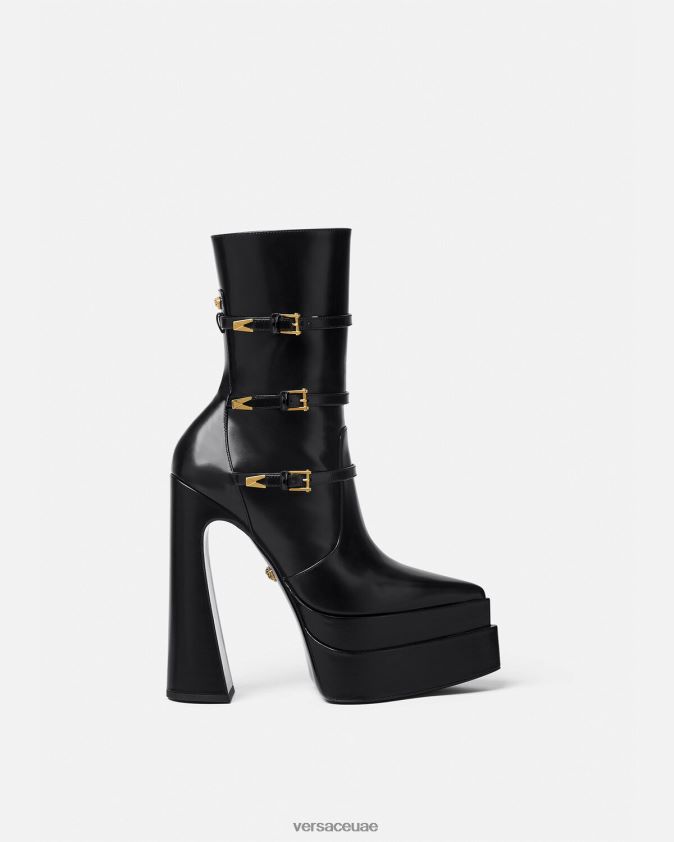 نحيف حذاء aevitas ذو المنصة المدببة Versace أسود 0FVD2J418 حذاء